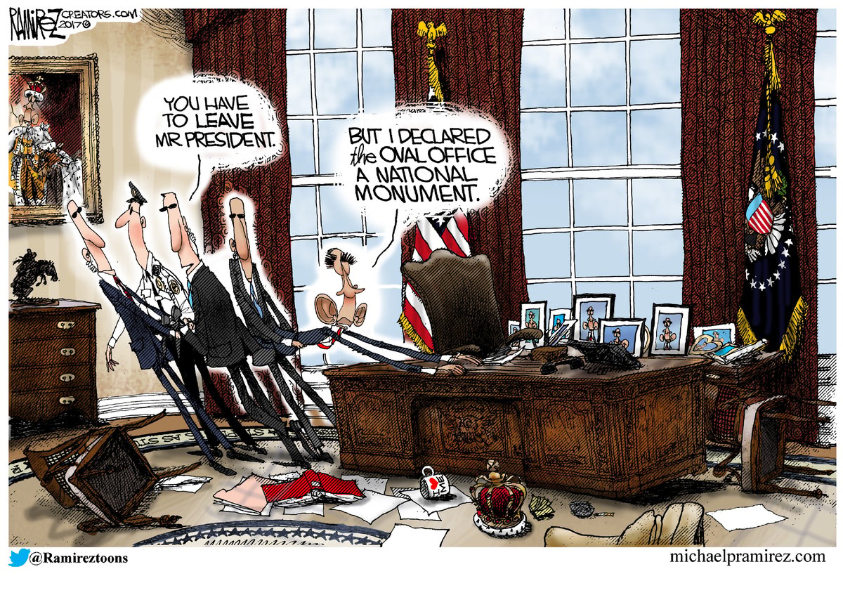 Michael Ramirez — January 20, 2017