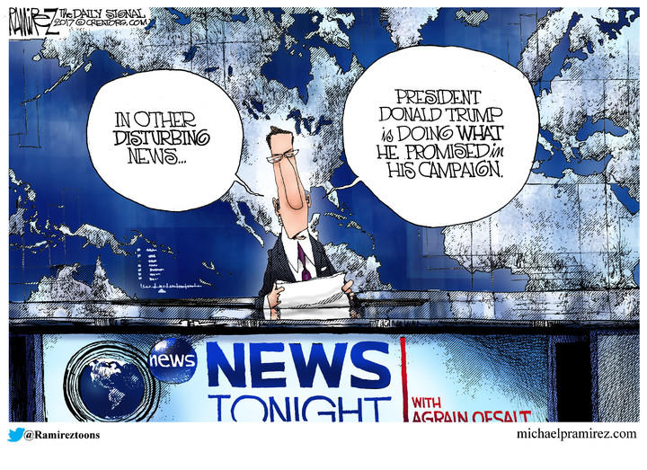 Michael Ramirez — January 28, 2017