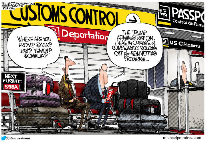 Michael Ramirez — February 2, 2017