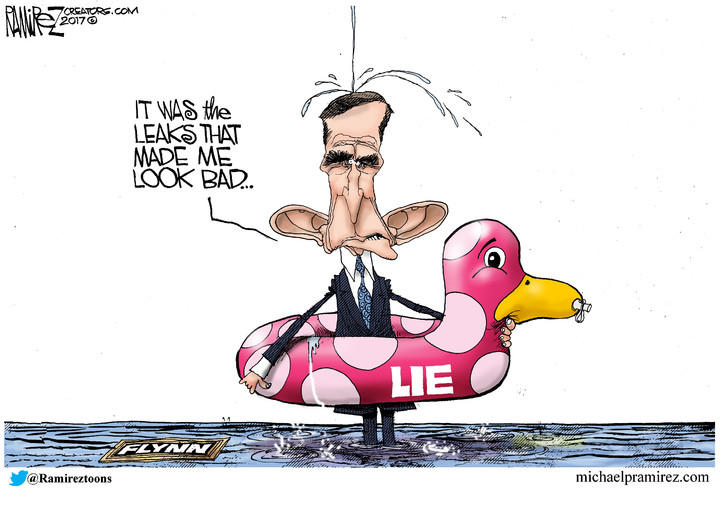 Michael Ramirez — February 17, 2017