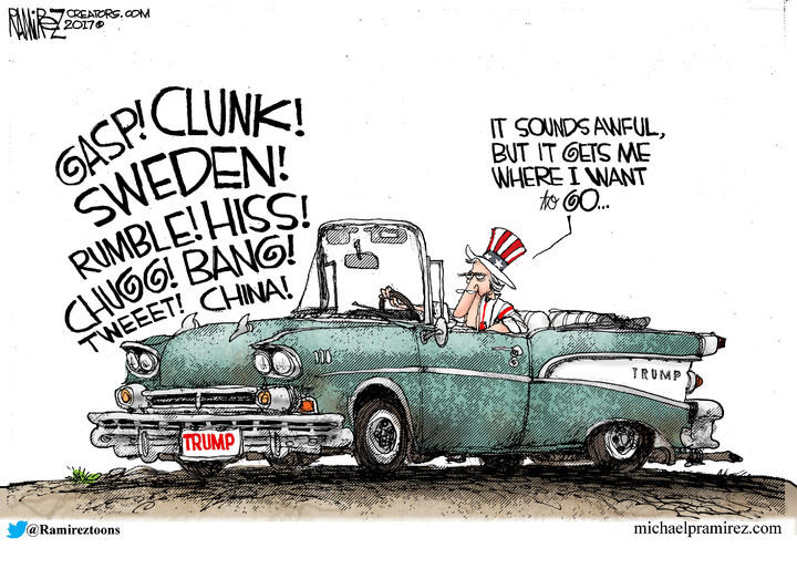 Michael Ramirez — February 25, 2017