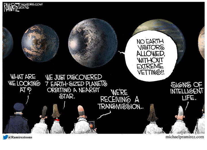 Michael Ramirez — February 27, 2017