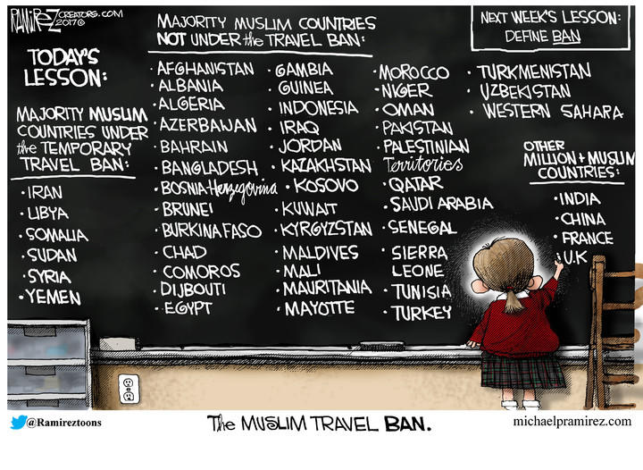 Michael Ramirez — March 11, 2017