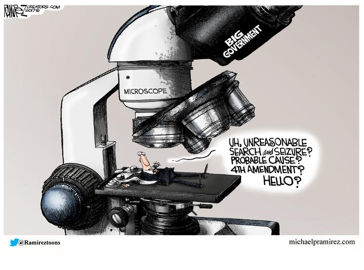Michael Ramirez — March 14, 2017