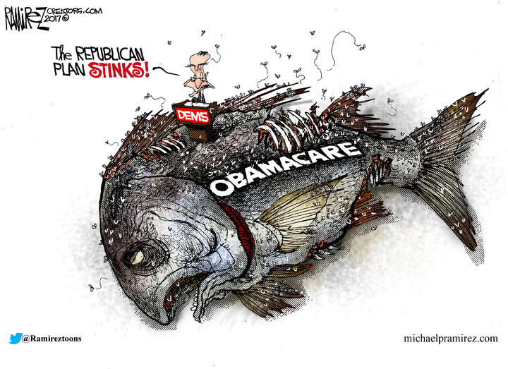 Michael Ramirez — March 18, 2017