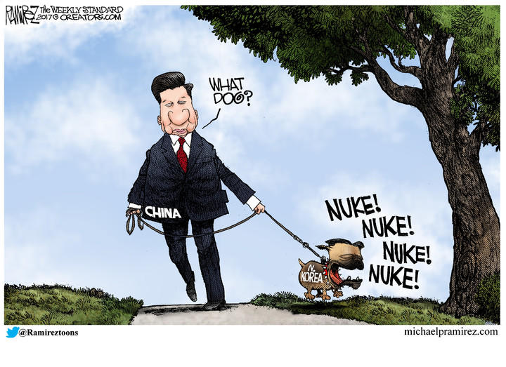 Michael Ramirez — April 3, 2017