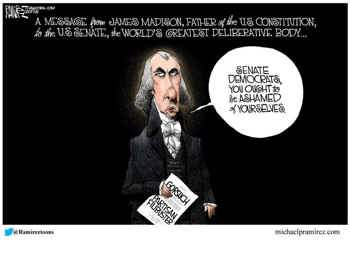 Michael Ramirez — April 6, 2017