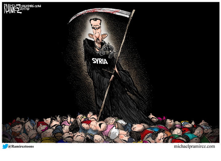 Michael Ramirez — April 7, 2017