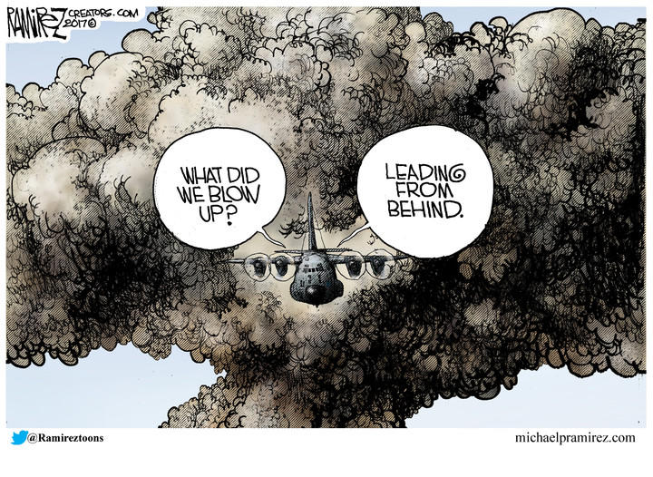 Michael Ramirez — April 14, 2017