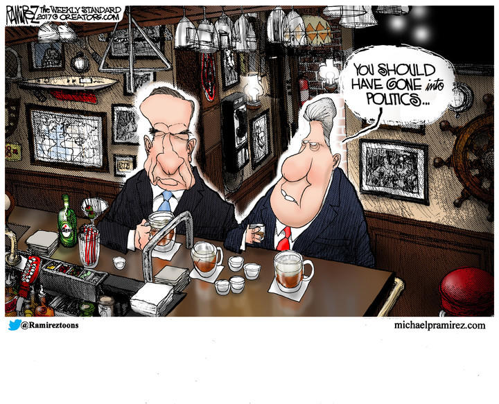 Michael Ramirez — April 25, 2017