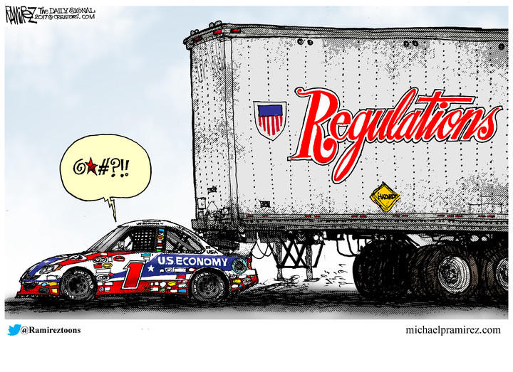 Michael Ramirez — April 29, 2017