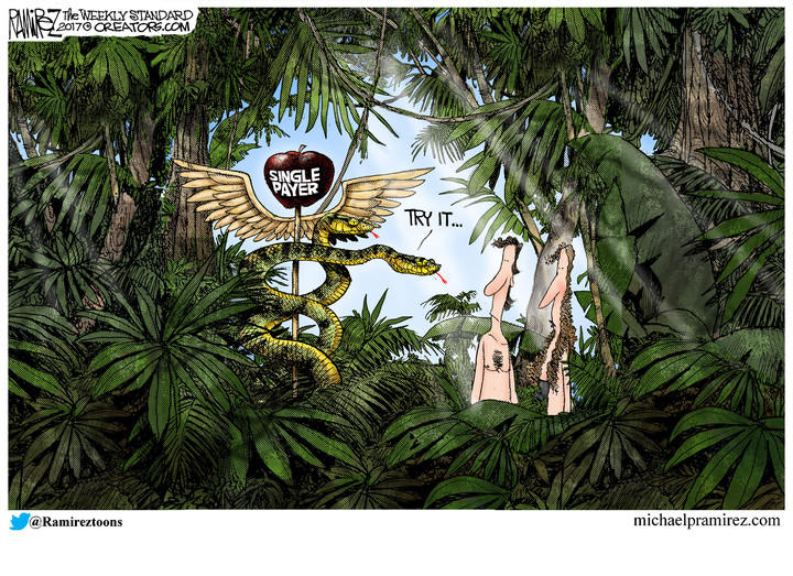 Michael Ramirez — May 8, 2017