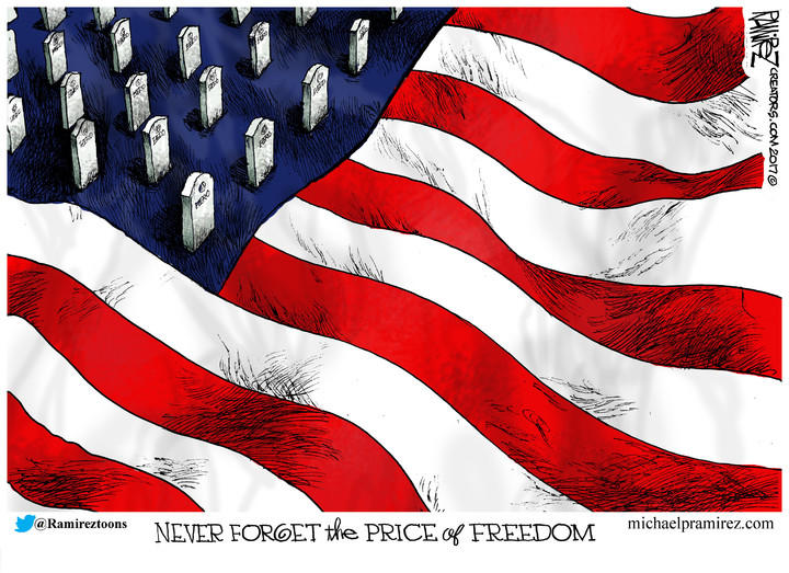 Michael Ramirez — May 28, 2017