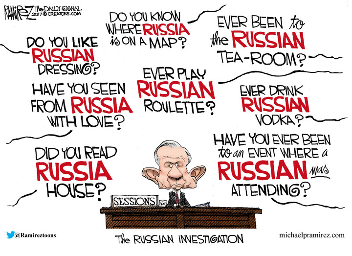 Michael Ramirez — June 17, 2017