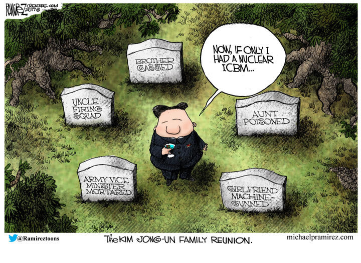 Michael Ramirez — July 6, 2017
