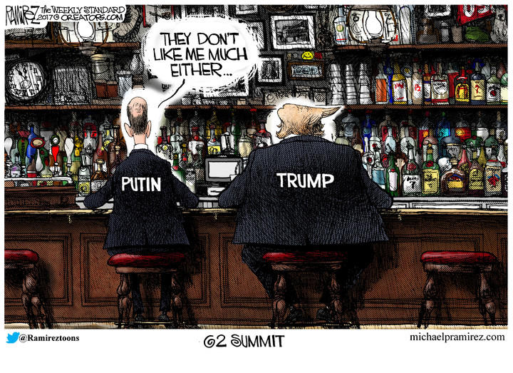 Michael Ramirez — July 10, 2017
