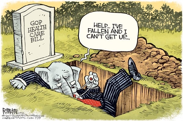 Rick McKee — July 15, 2017