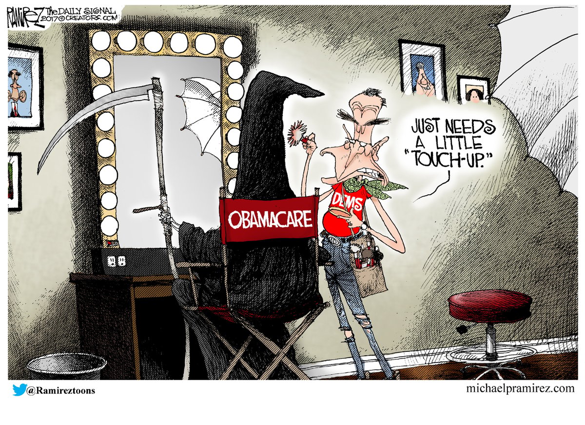 Michael Ramirez — July 22, 2017