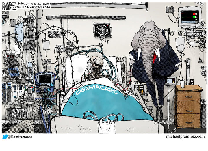 Michael Ramirez — July 25, 2017