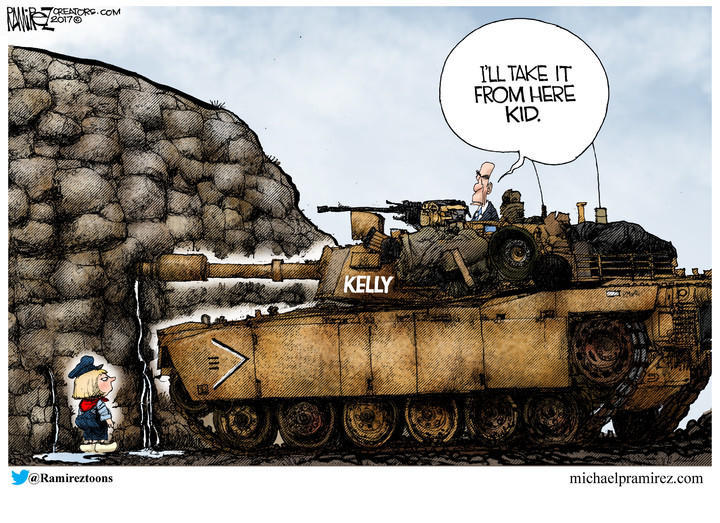 Michael Ramirez — August 6, 2017