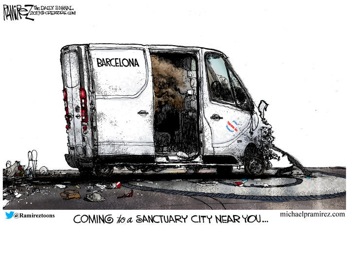 Michael Ramirez — August 19, 2017