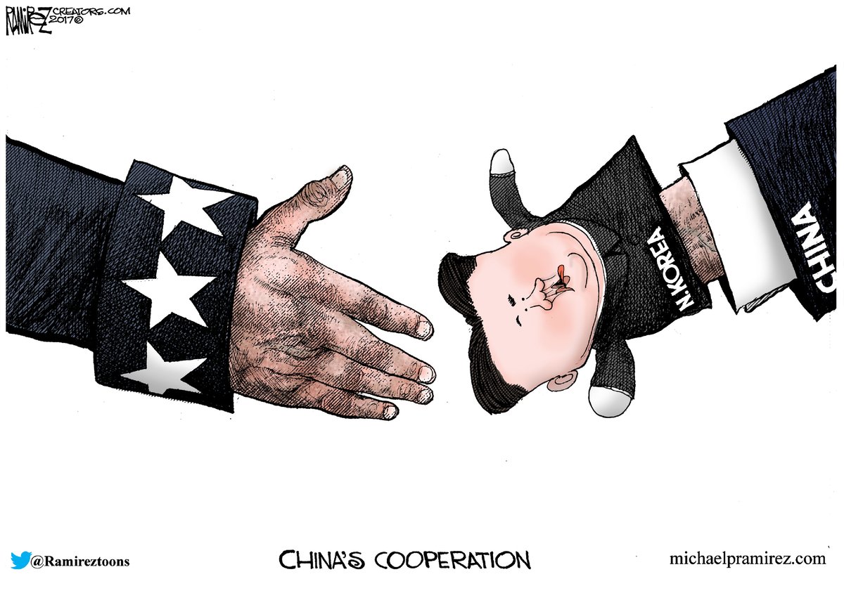 Michael Ramirez — August 23, 2017