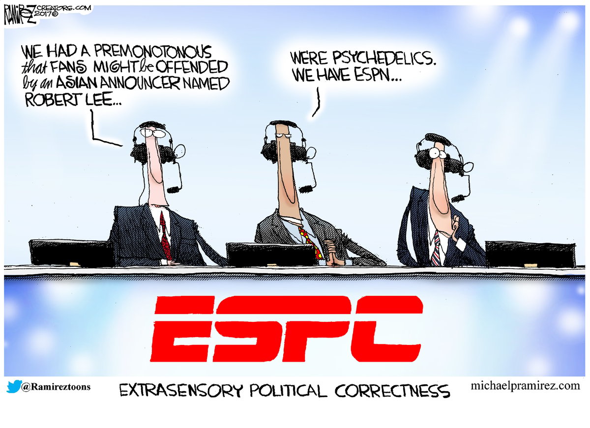 Michael Ramirez — August 25, 2017