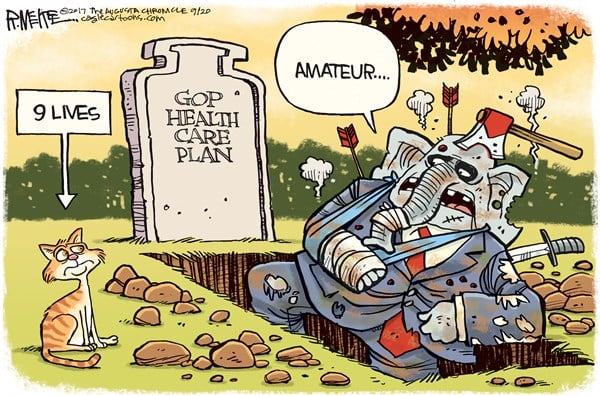Rick McKee — September 20, 2017