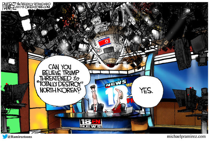 Michael Ramirez — September 26, 2017