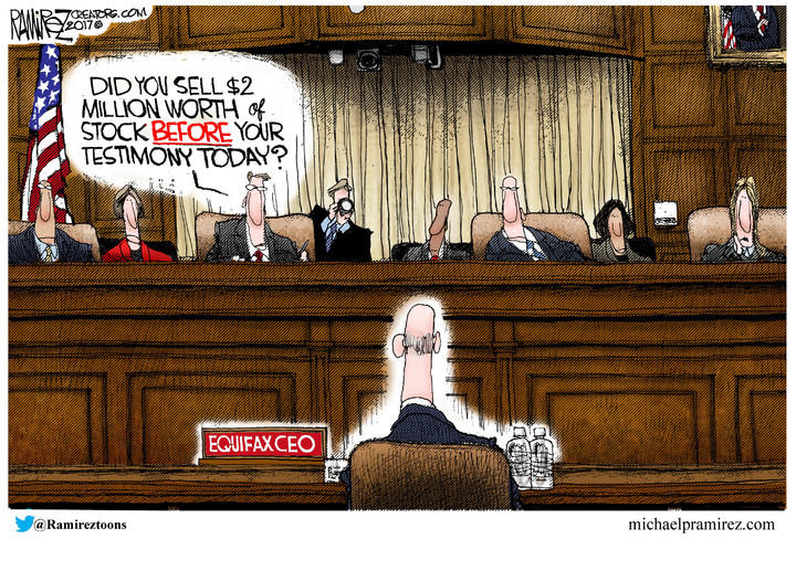 Michael Ramirez — October 7, 2017