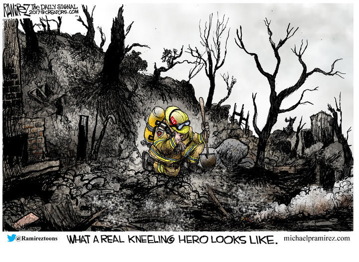 Michael Ramirez — October 21, 2017