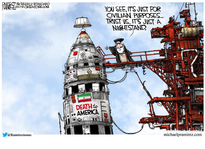 Michael Ramirez — October 30, 2017
