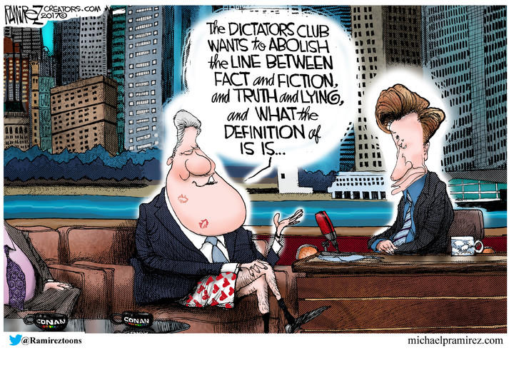 Michael Ramirez — November 13, 2017