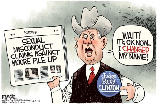 Rick McKee — November 16, 2017