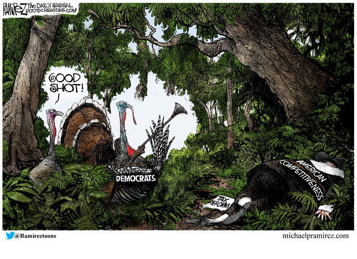 Michael Ramirez — November 19, 2017