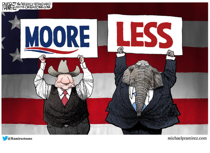 Michael Ramirez — November 20, 2017