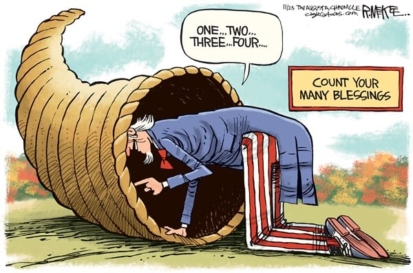 Rick McKee — November 23, 2017