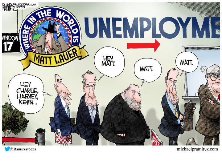 Michael Ramirez — November 30, 2017