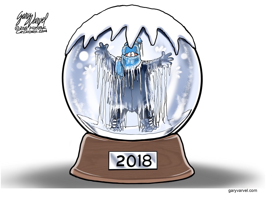 Gary Varvel — January 3, 2018