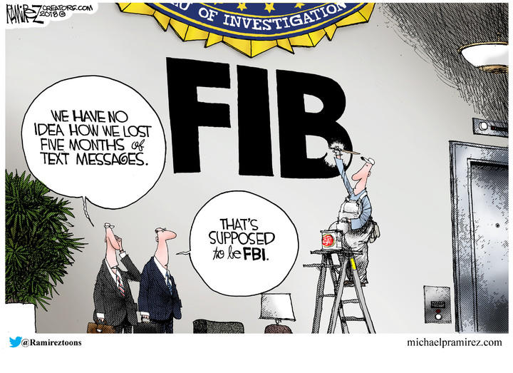 Michael Ramirez — January 26, 2018