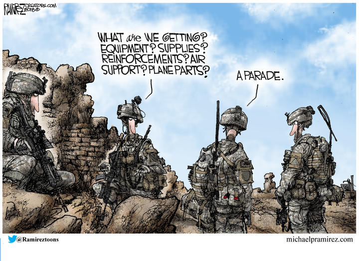 Michael Ramirez — February 9, 2018