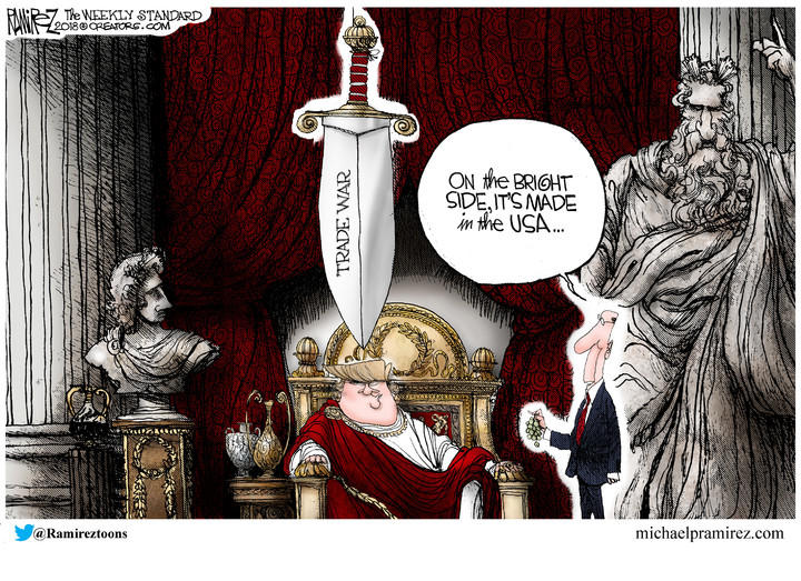 Michael Ramirez — March 13, 2018