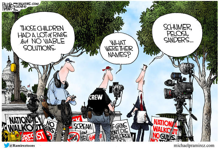 Michael Ramirez — March 16, 2018