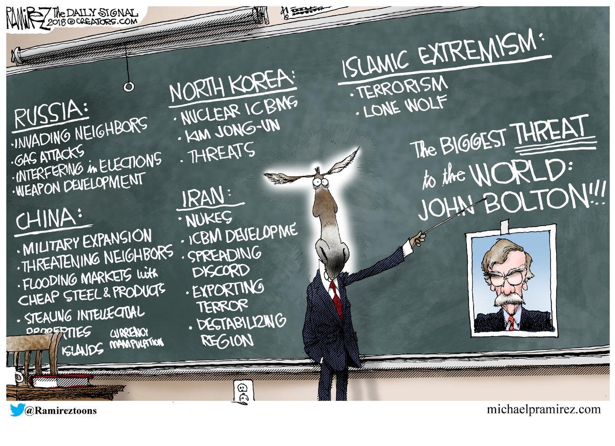 Michael Ramirez — March 31, 2018