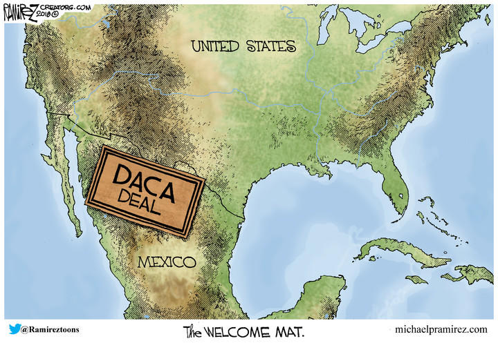 Michael Ramirez — April 10, 2018