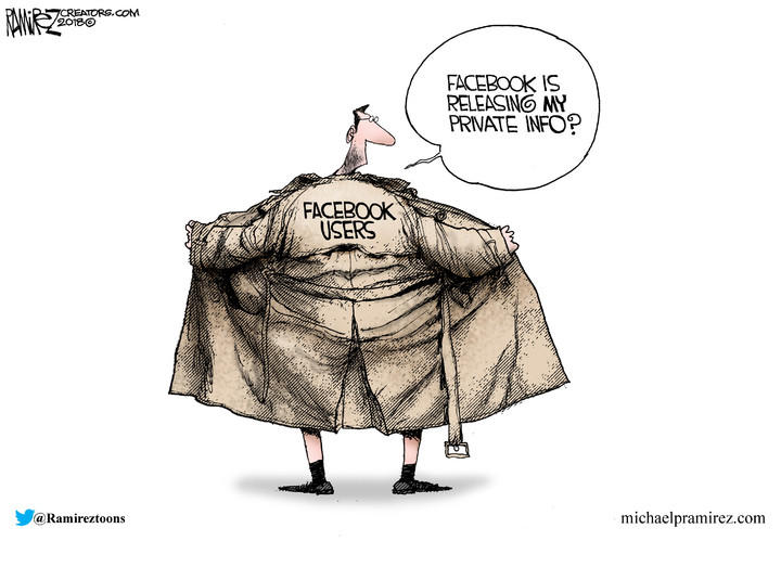 Michael Ramirez — April 13, 2018