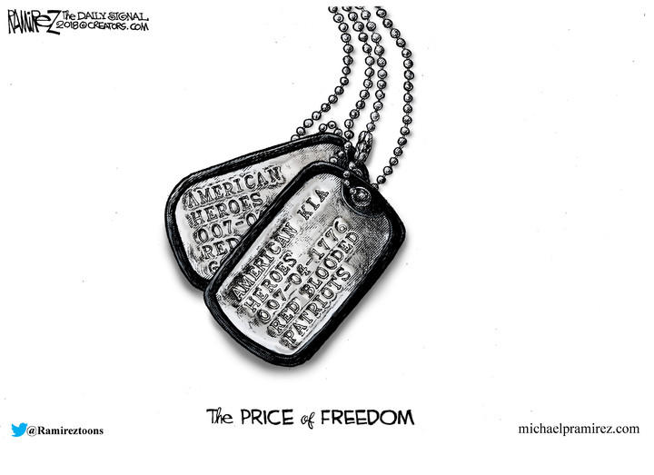 Michael Ramirez — May 26, 2018