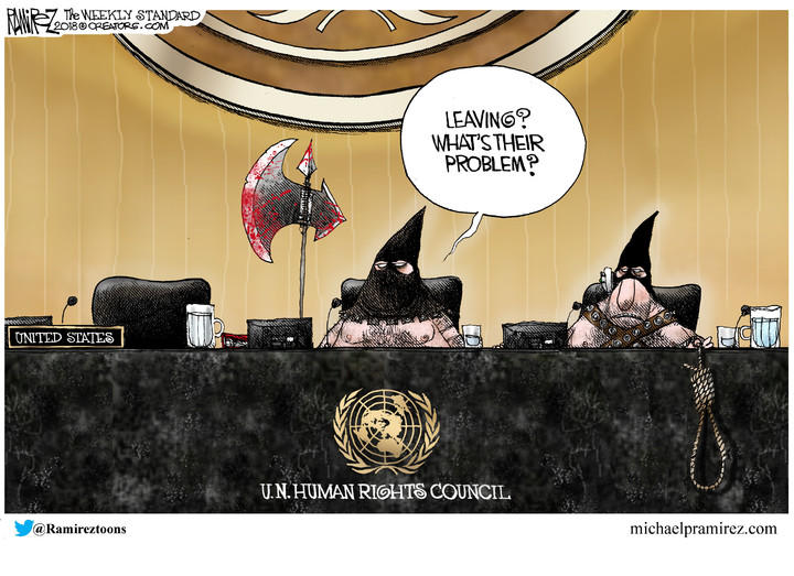 Michael Ramirez — June 26, 2018