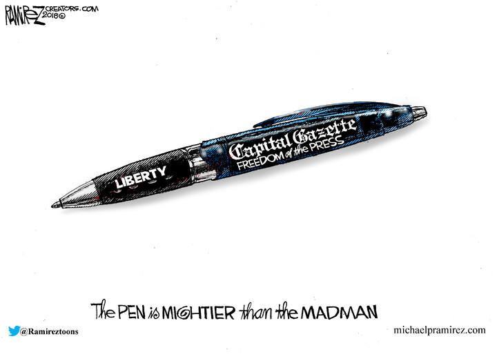 Michael Ramirez — June 29, 2018