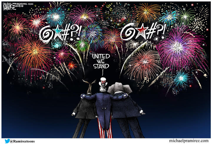 Michael Ramirez — July 4, 2018